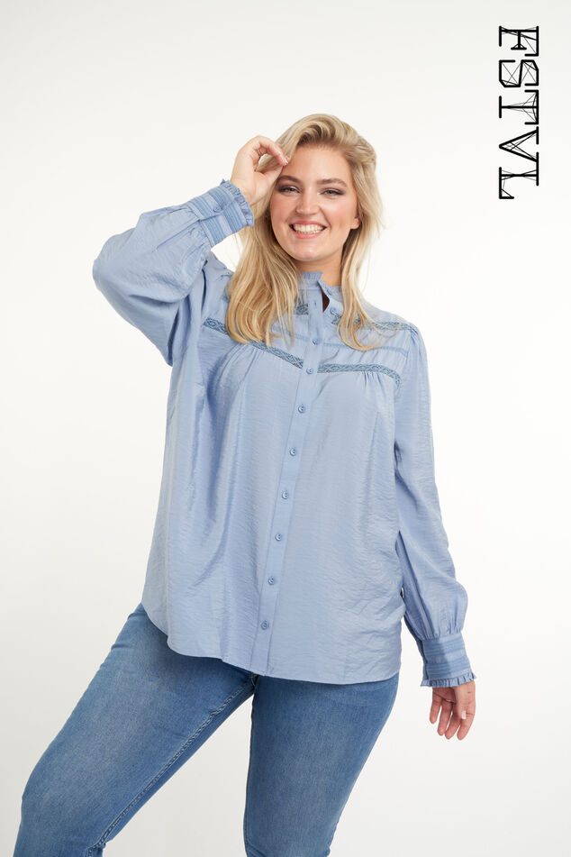 Chemisier en dentelle image number 0