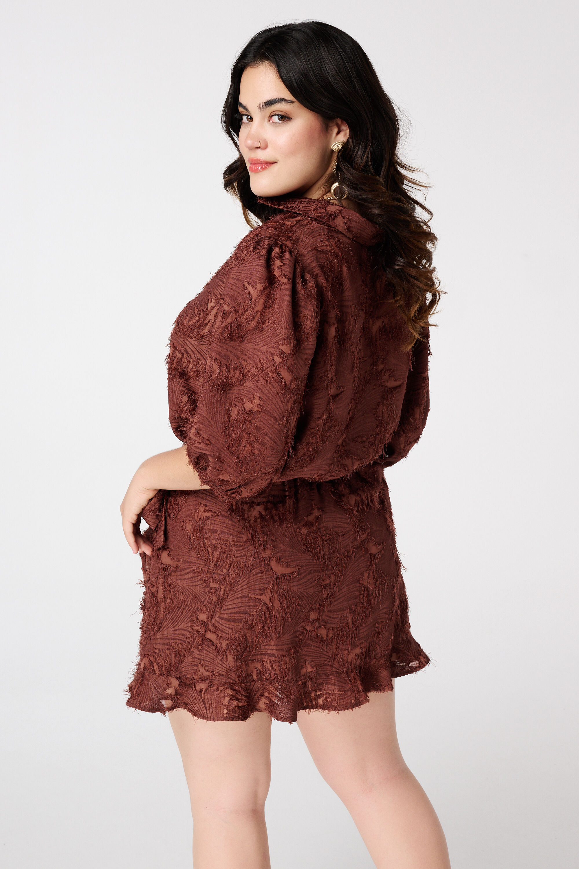 Skort &agrave; effet portefeuille image number 3