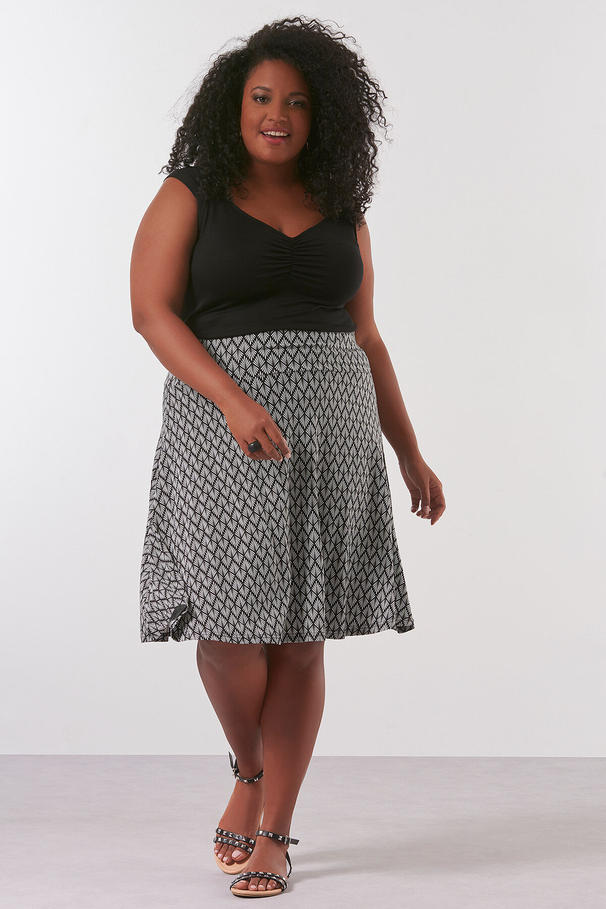 Jupe en viscose image number 3