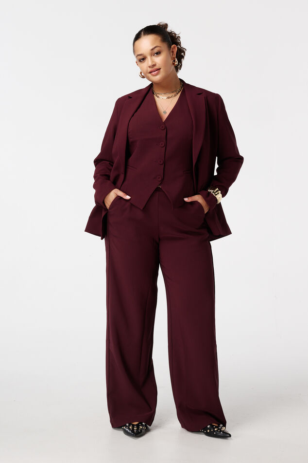 Pantalon avec boucle dorée image number 6