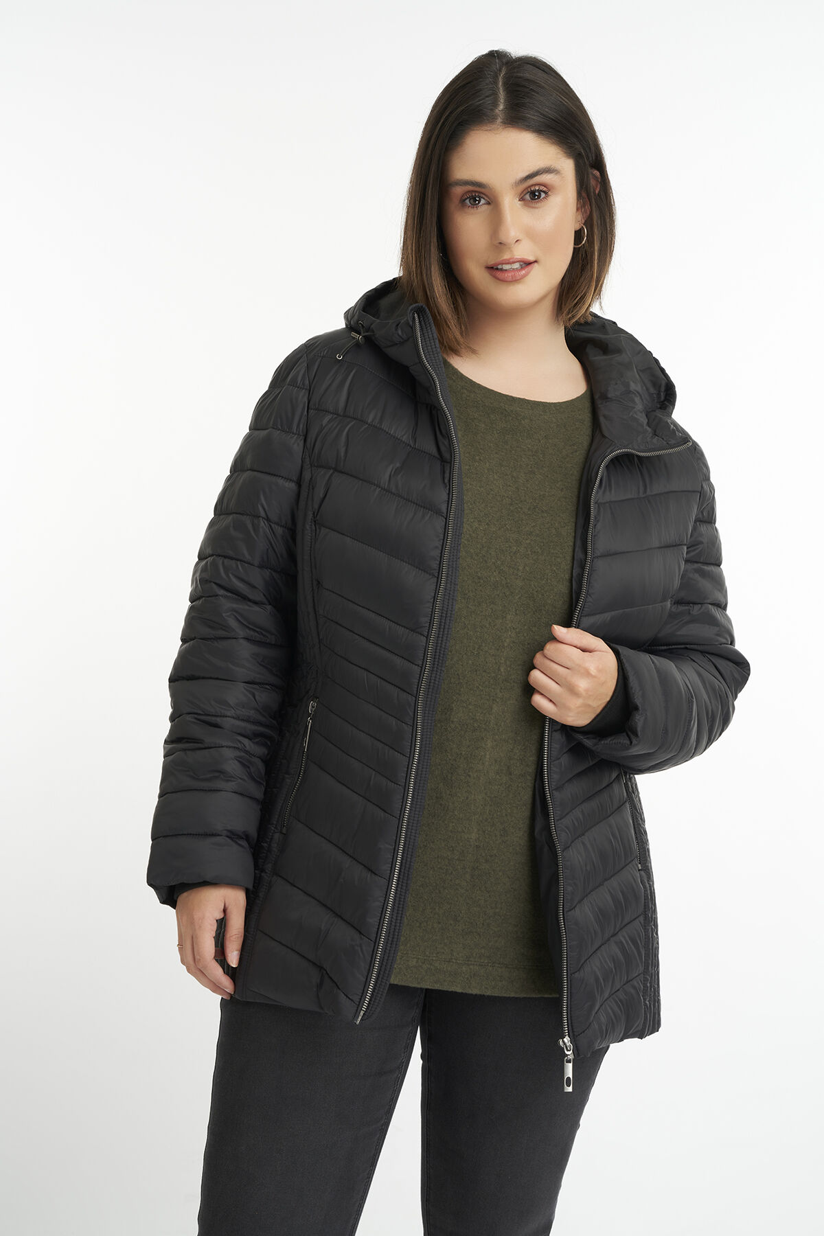 Veste matelass&eacute;e &agrave; capuche  image number 5