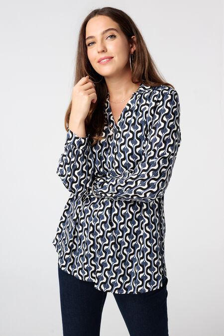 Blouse oversize imprimée Blouse oversize imprimée