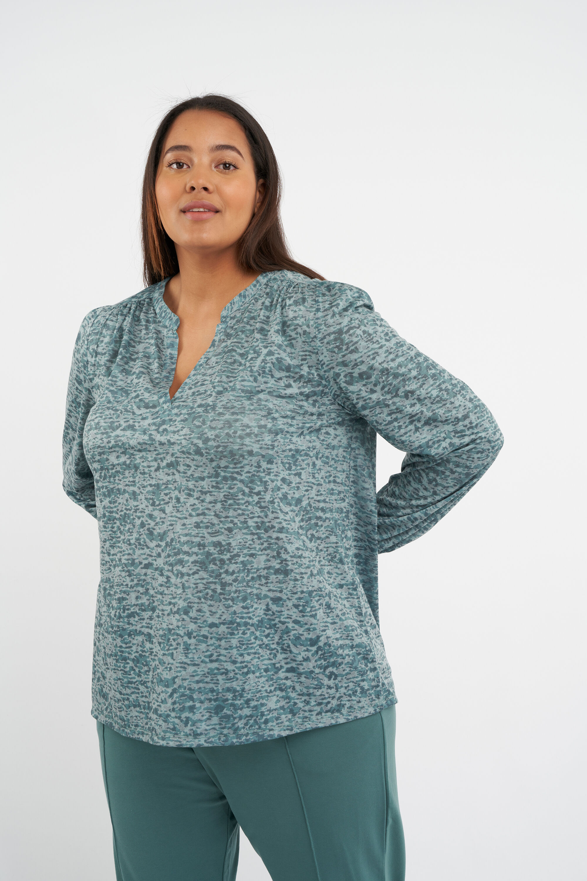 Chemise &agrave; imprim&eacute; 