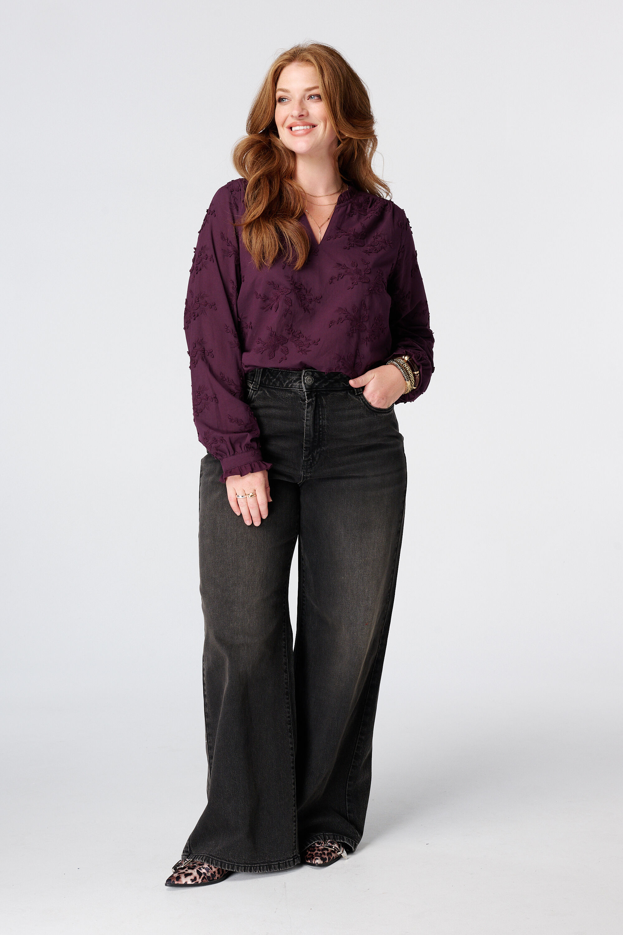 Blouse avec broderies image number 5
