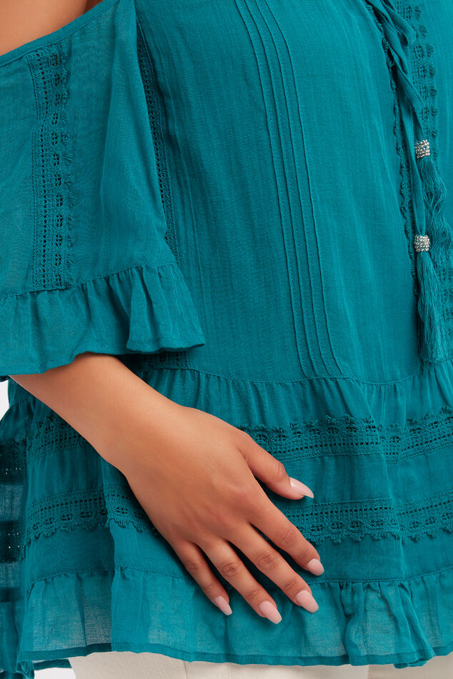 Chemisier à épaules ajourées image number 4