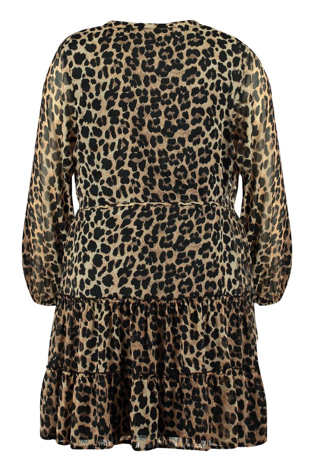 Tunic dress with print image number 3