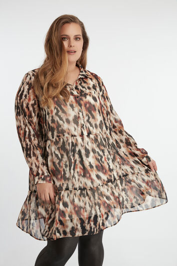 Chemisier &agrave; volants