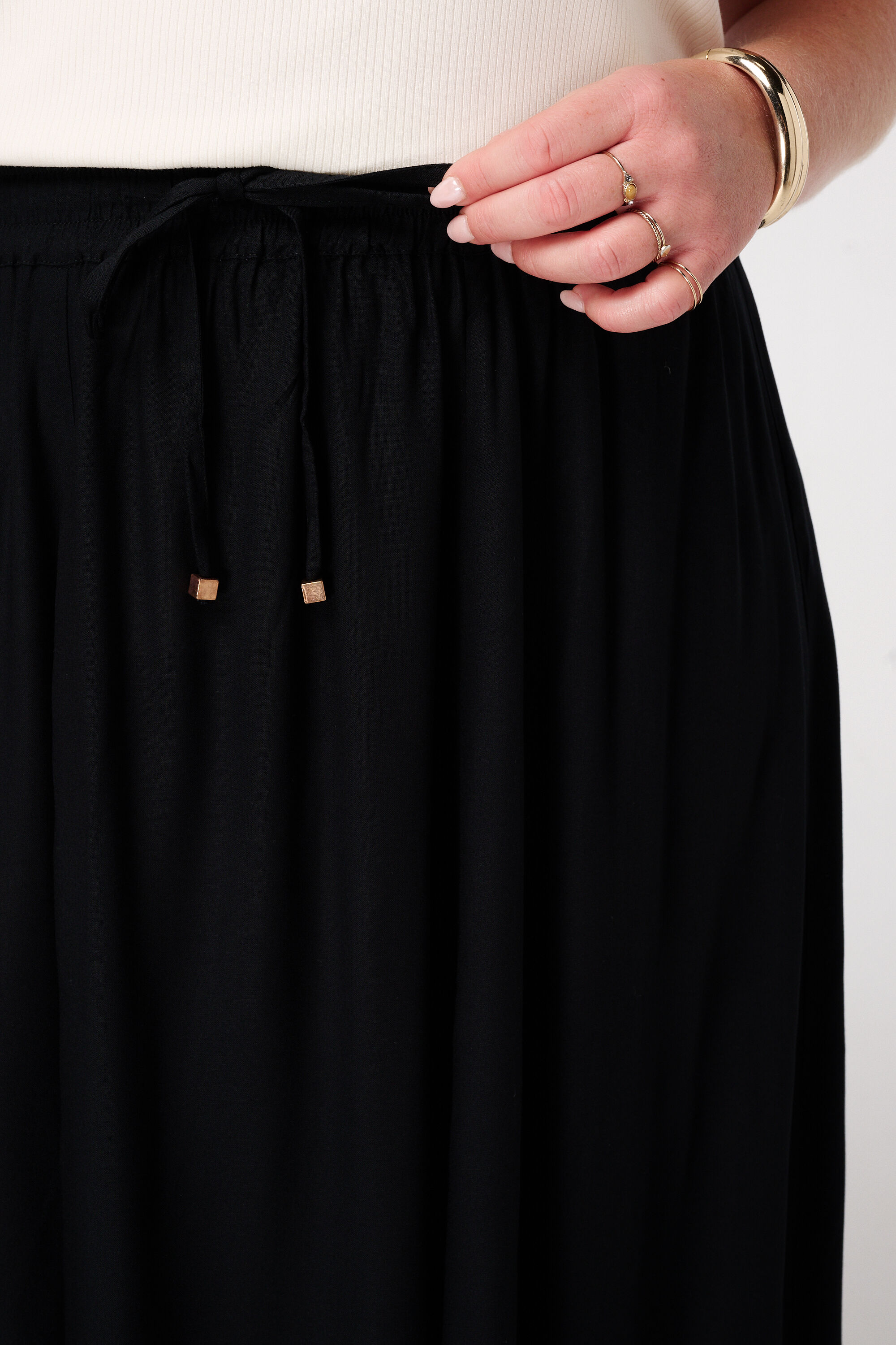 Jupe maxi &agrave; taille &eacute;lastique image number 4