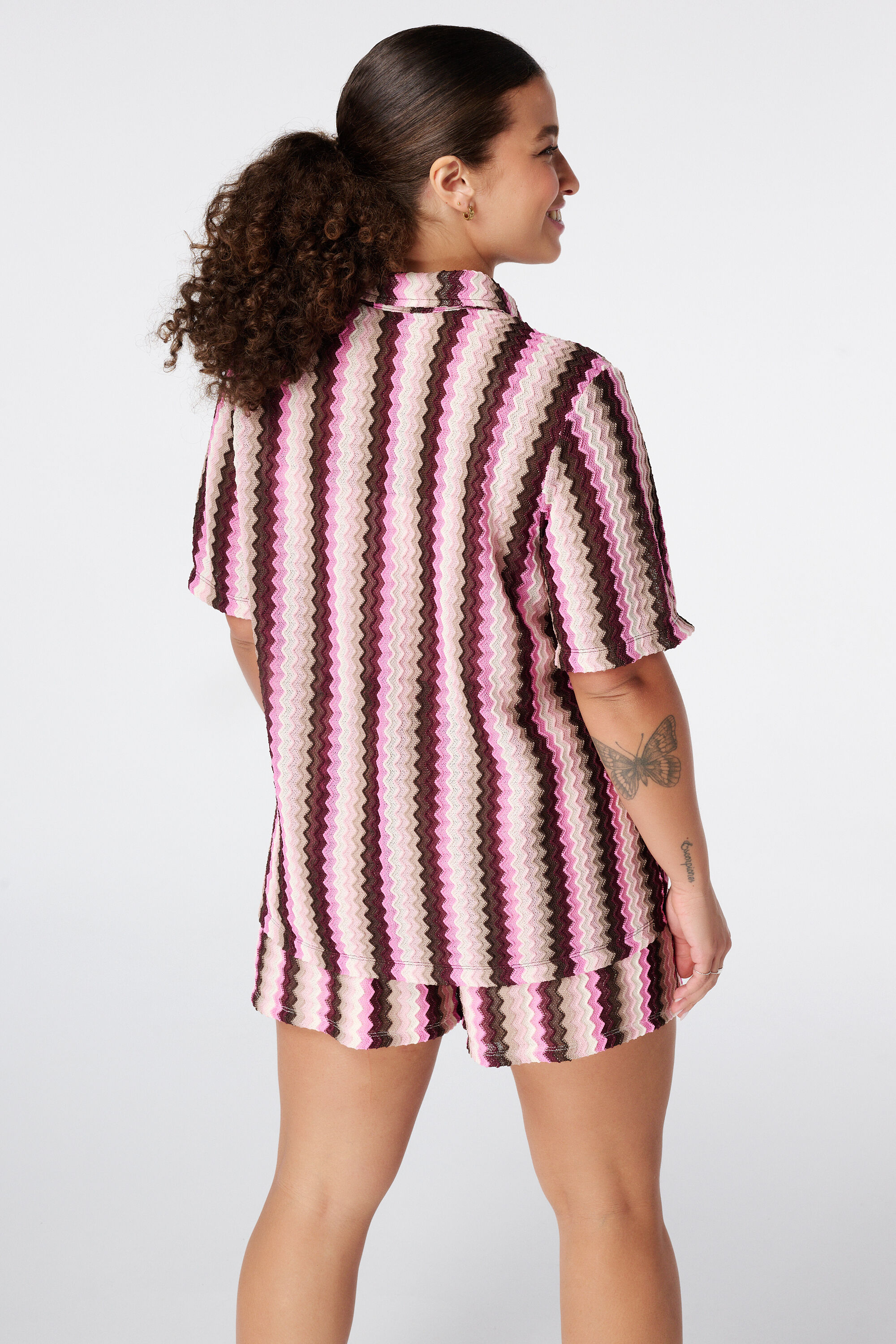 Top polo en crochet image number 3
