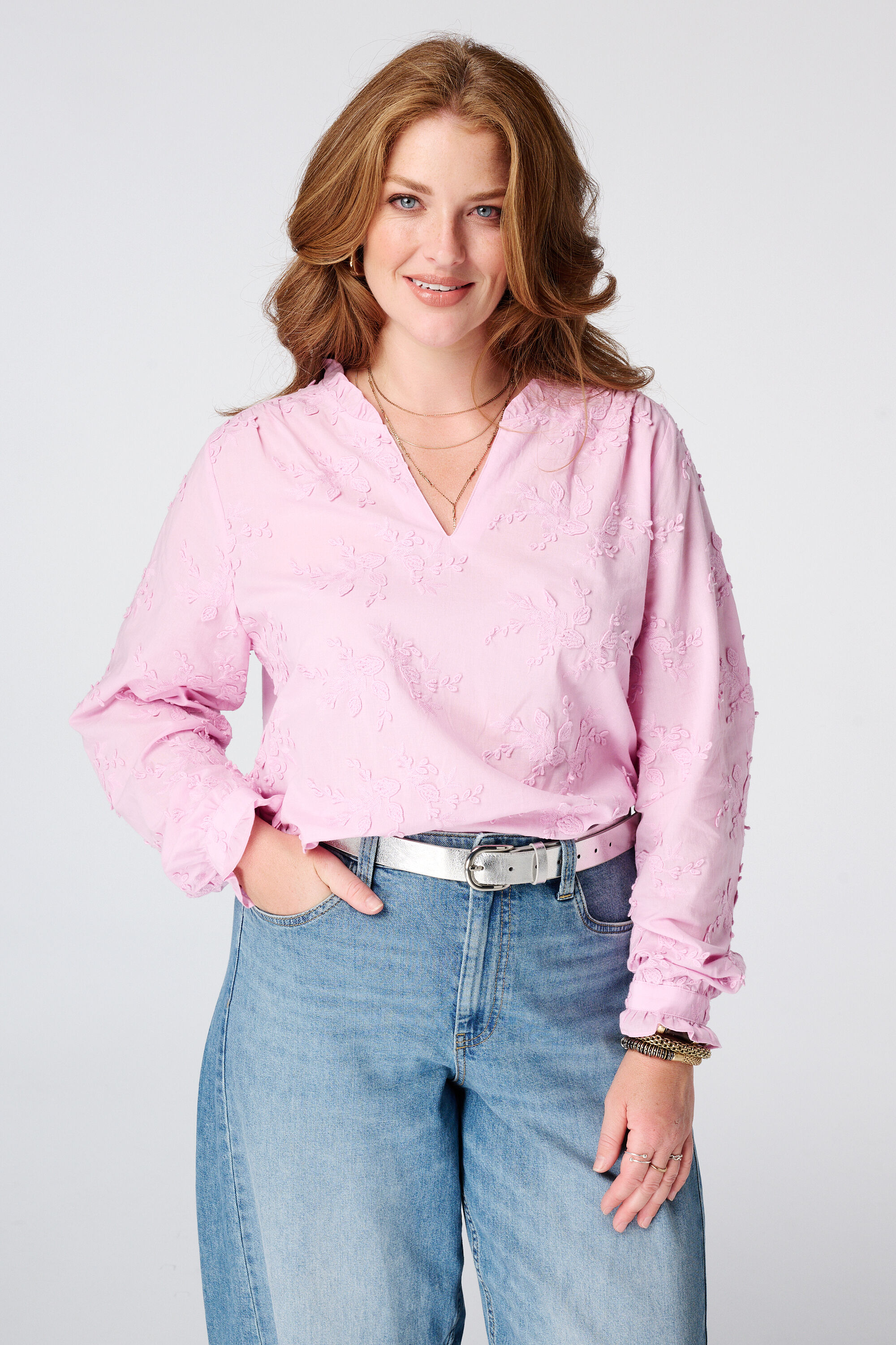 Blouse avec broderies image number 0