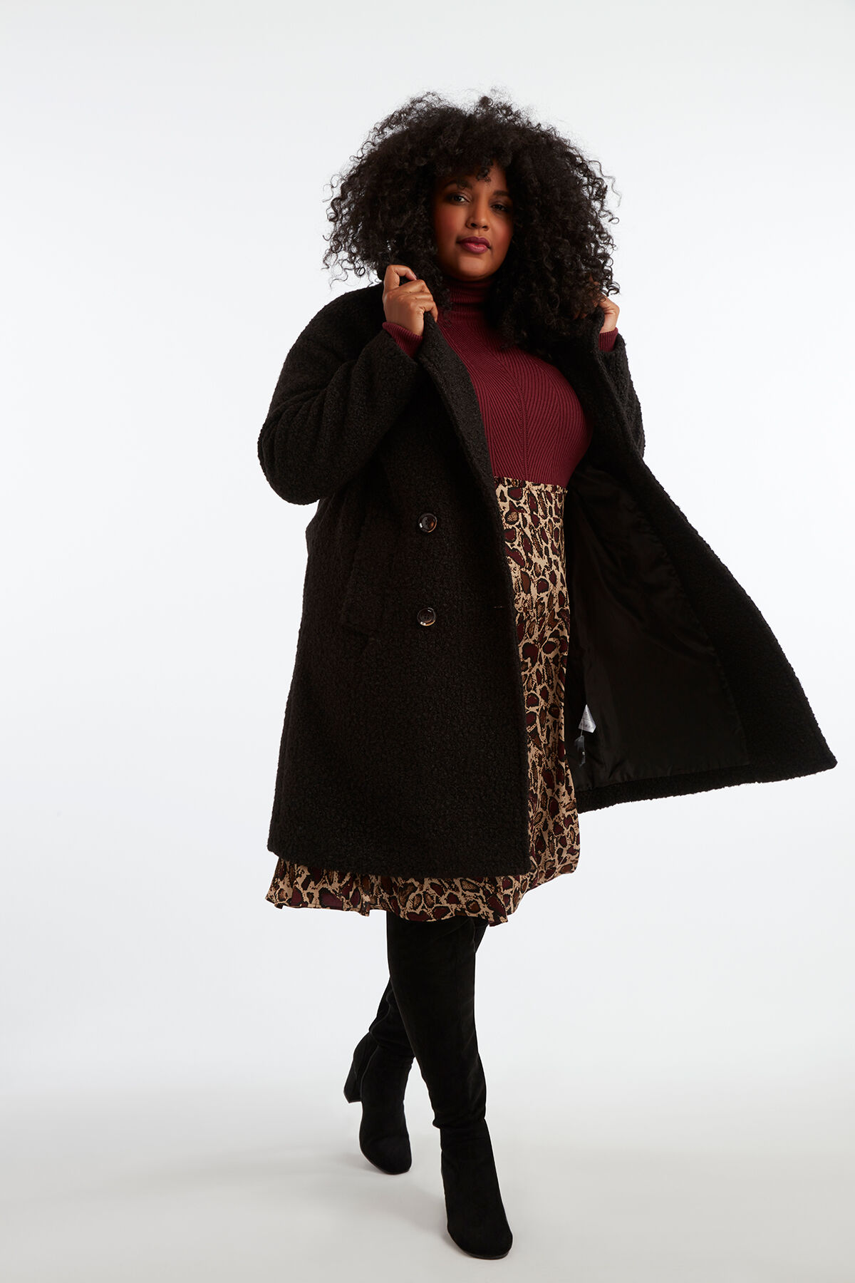 Manteau de ville long image number 3