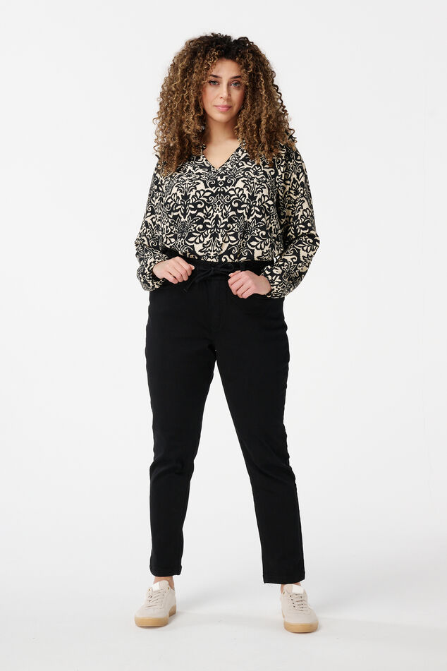 Pantalon jogger en denim image number 0