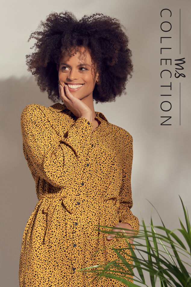 Robe longue avec ceinture à nouer image number 0