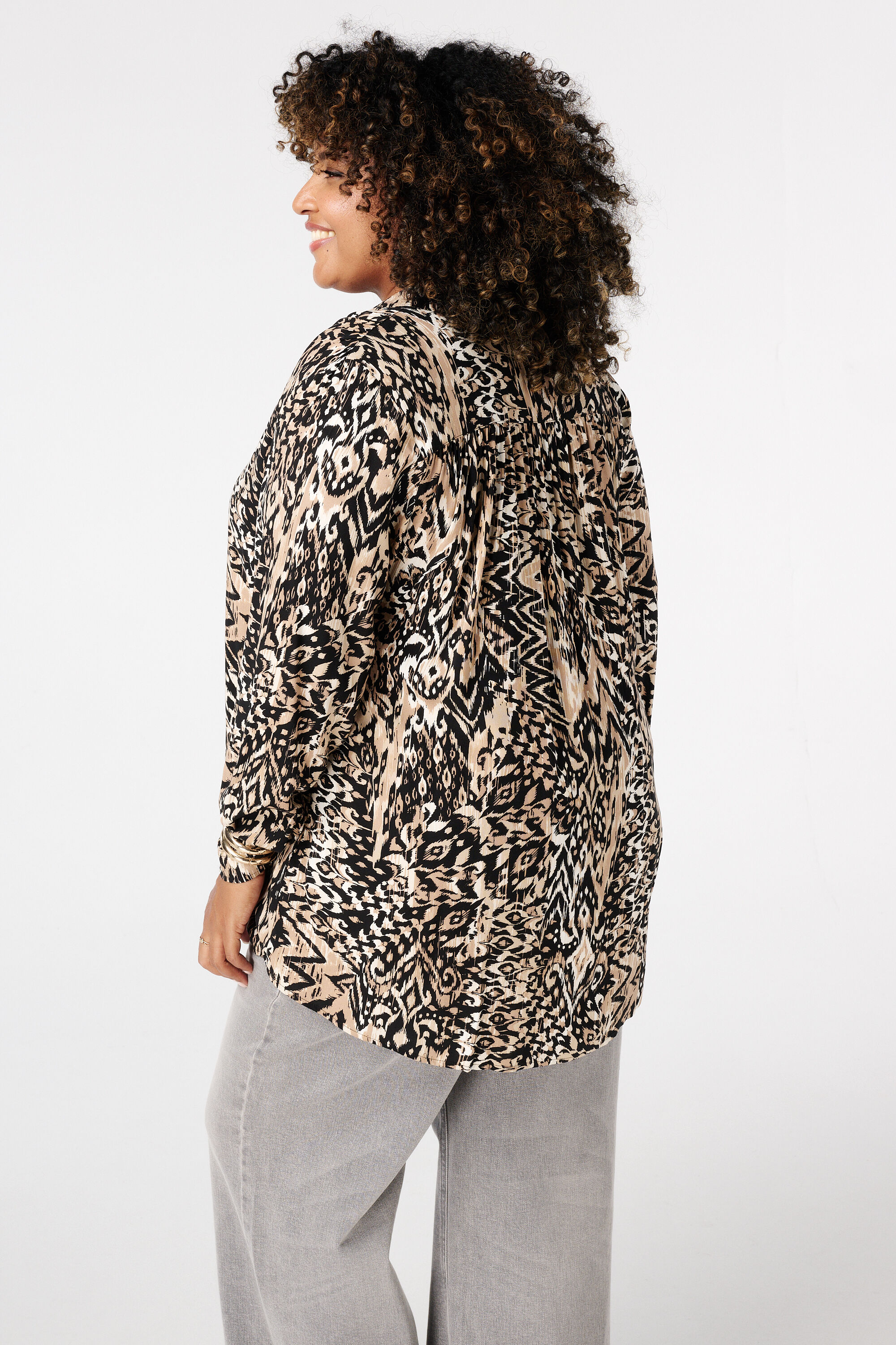 Chemisier &agrave; imprim&eacute; image number 3
