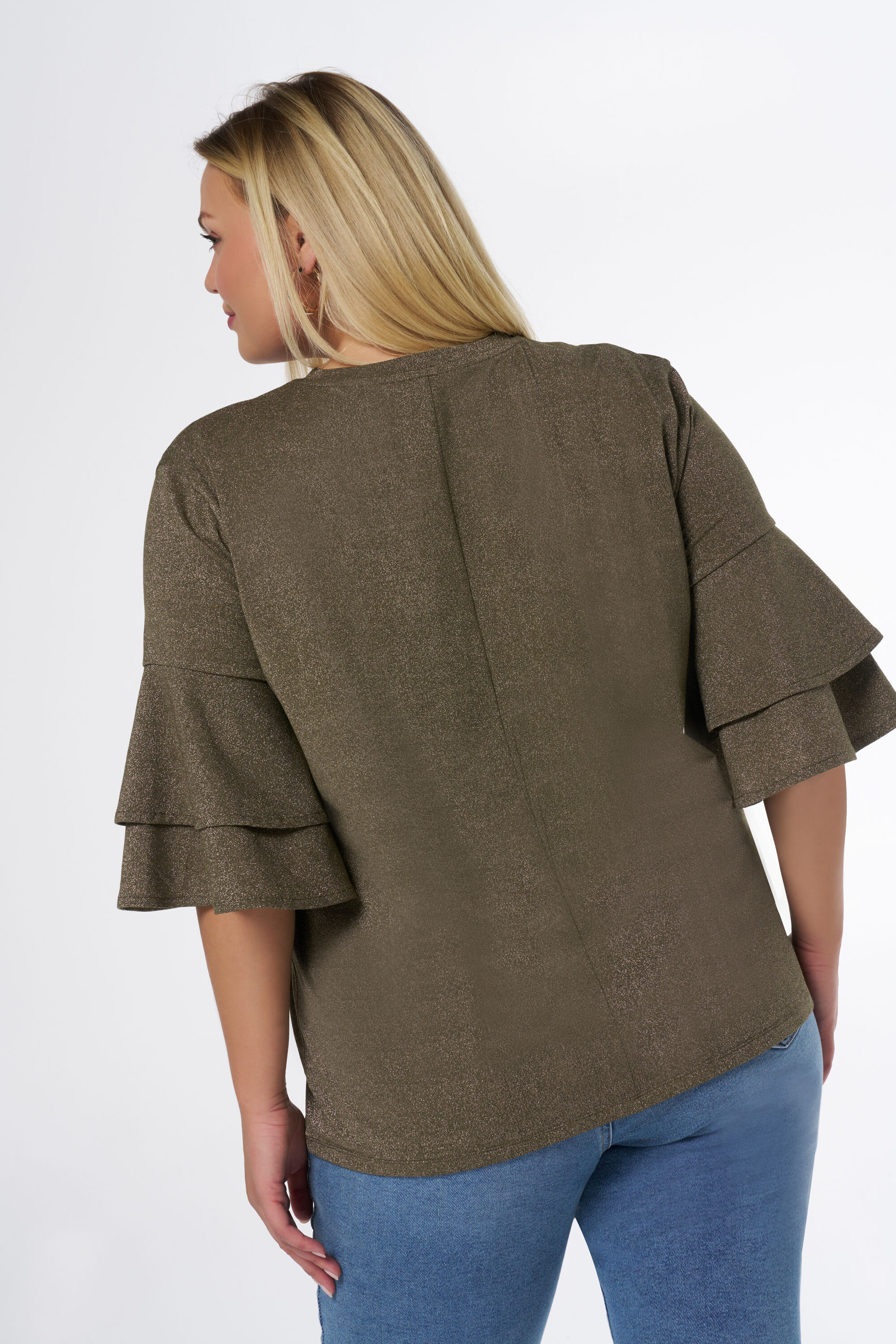 Top &agrave; manches volant&eacute;es image number 3