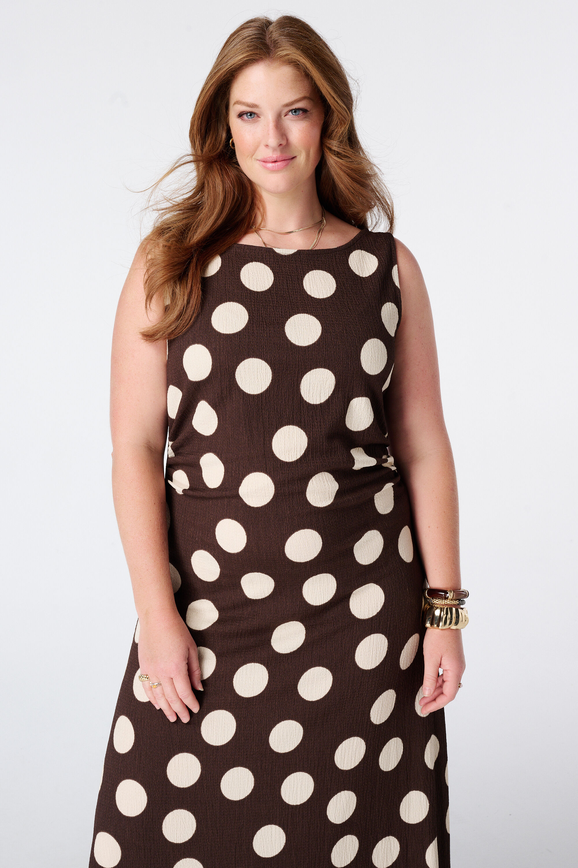 Robe maxi avec imprim&eacute; image number 4