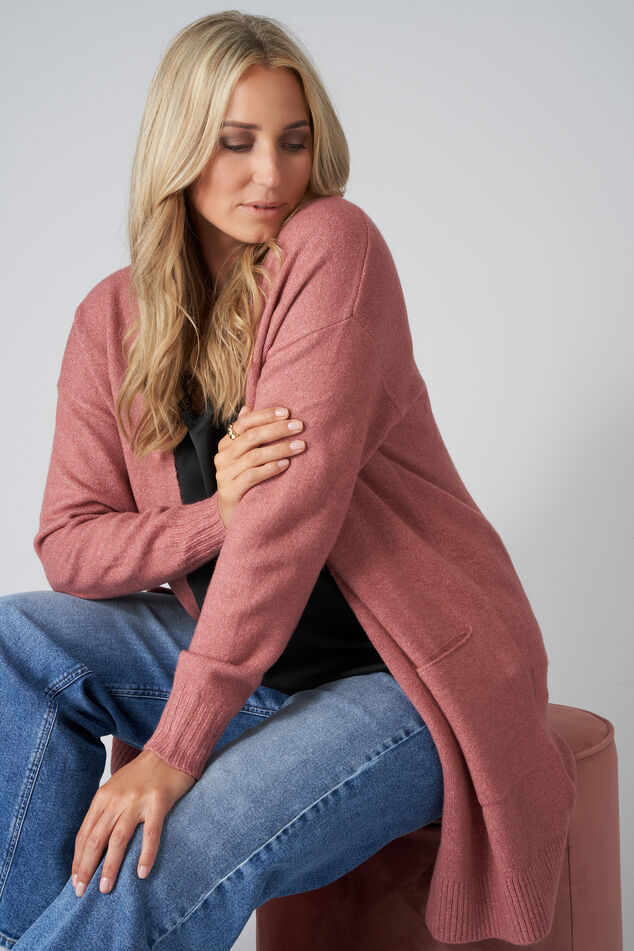 Cardigan long ouvert image number 0