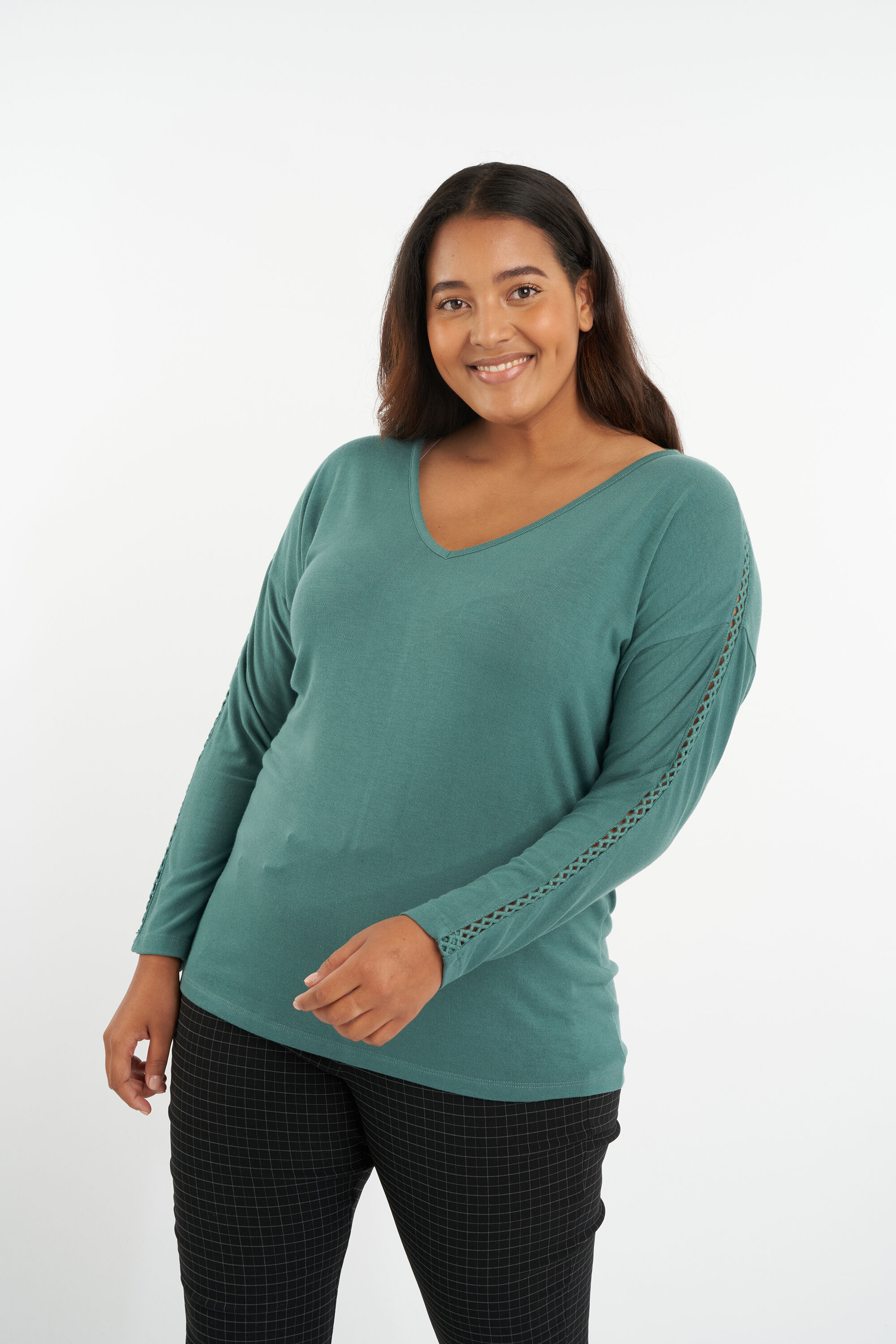 Pull aux manches chauve-souris