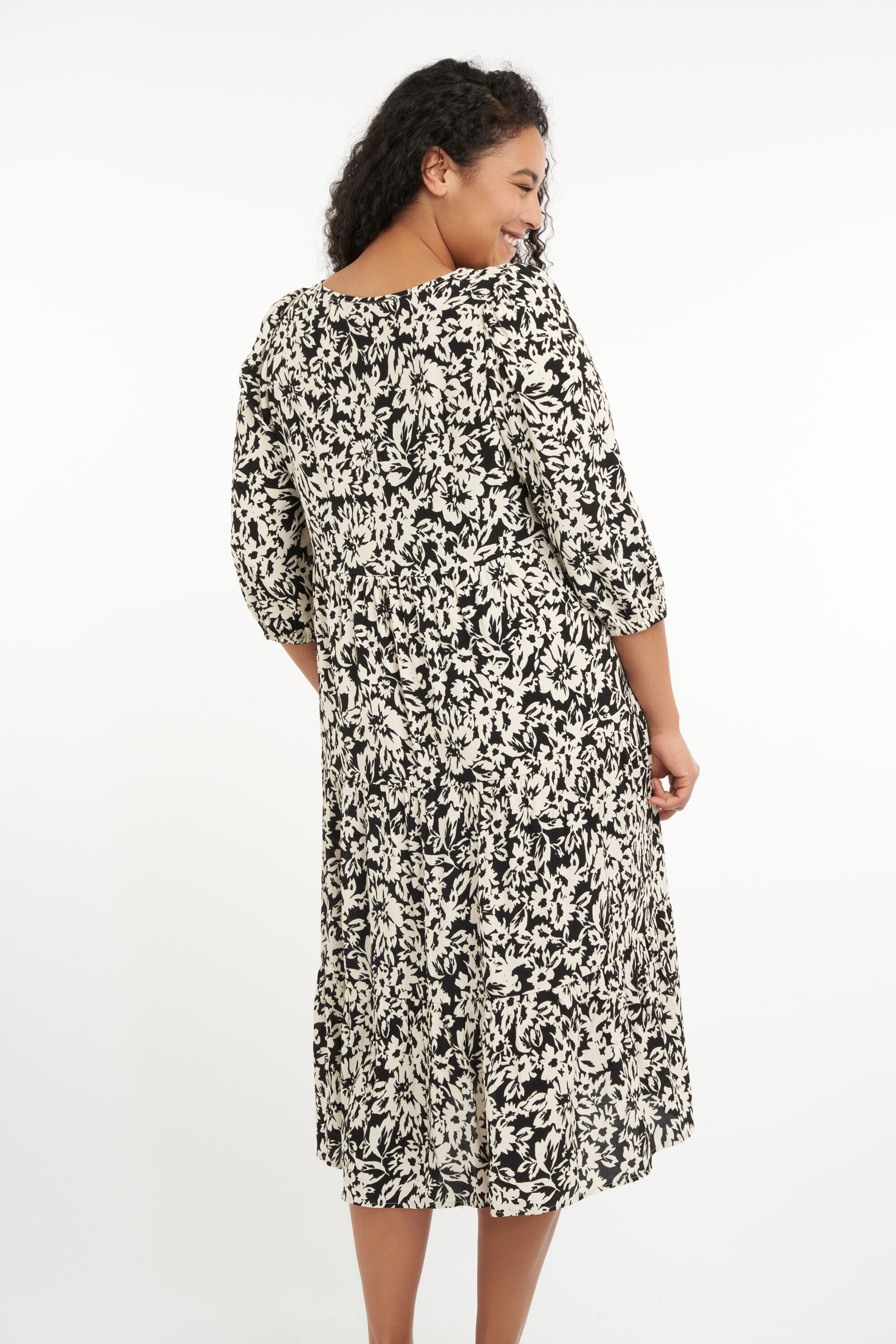 Robe longue &agrave; imprim&eacute;  image number 3