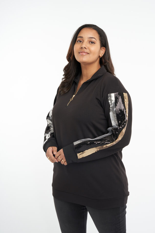 Pull avec fermeture à glissière image number 0