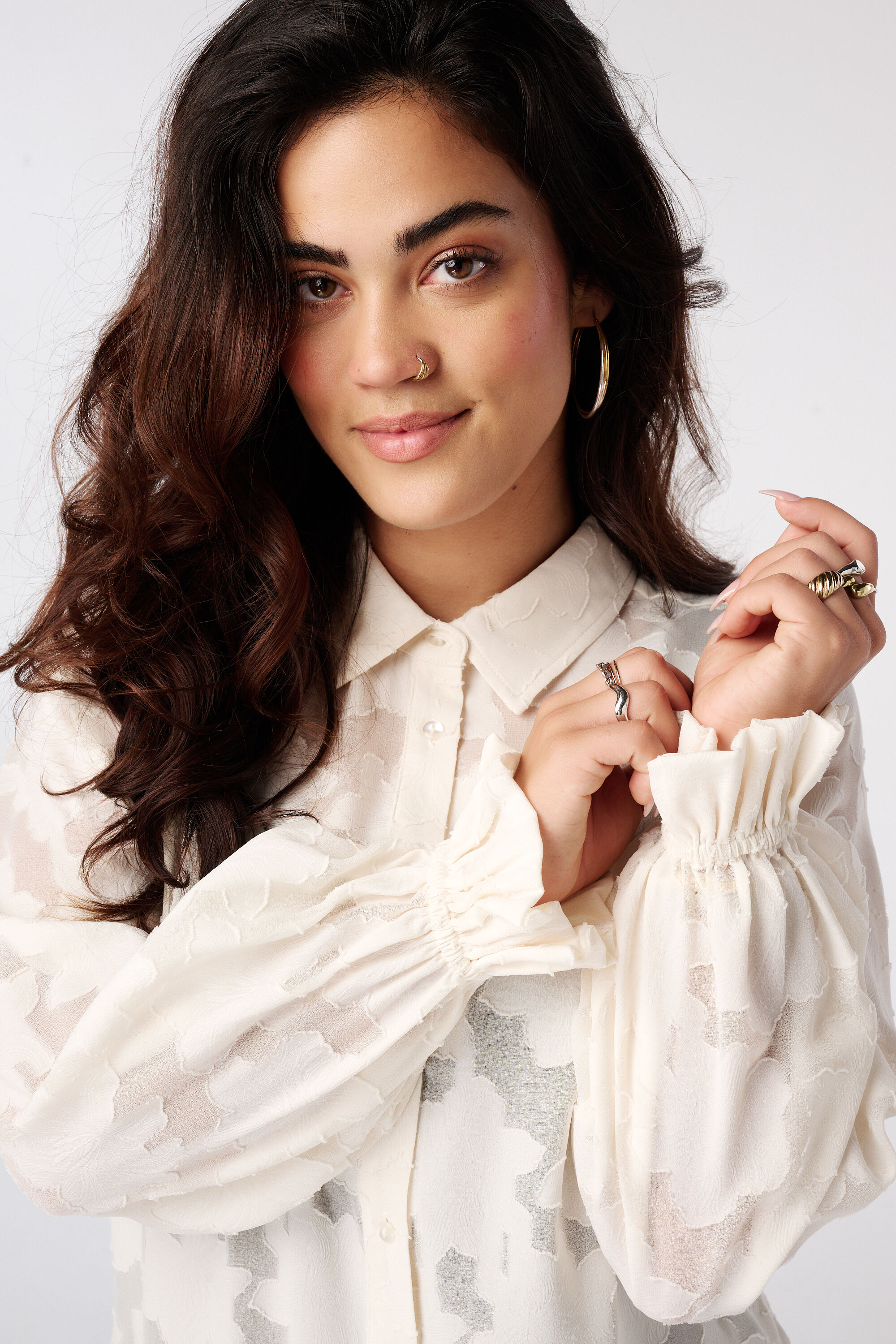 Blouse transparente image number 4