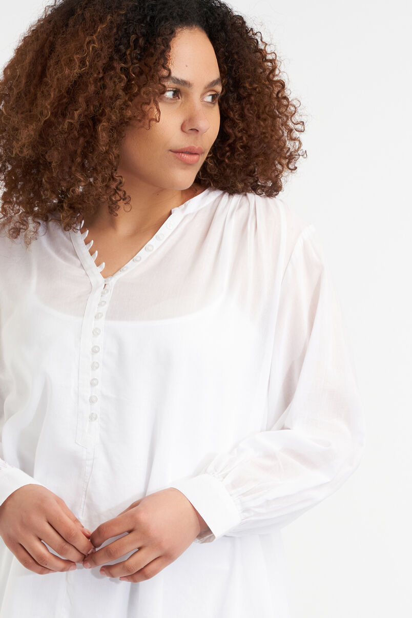 Chemisier &agrave; boutons   image number 4