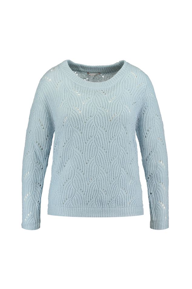 Pull-over pointelle image number 1