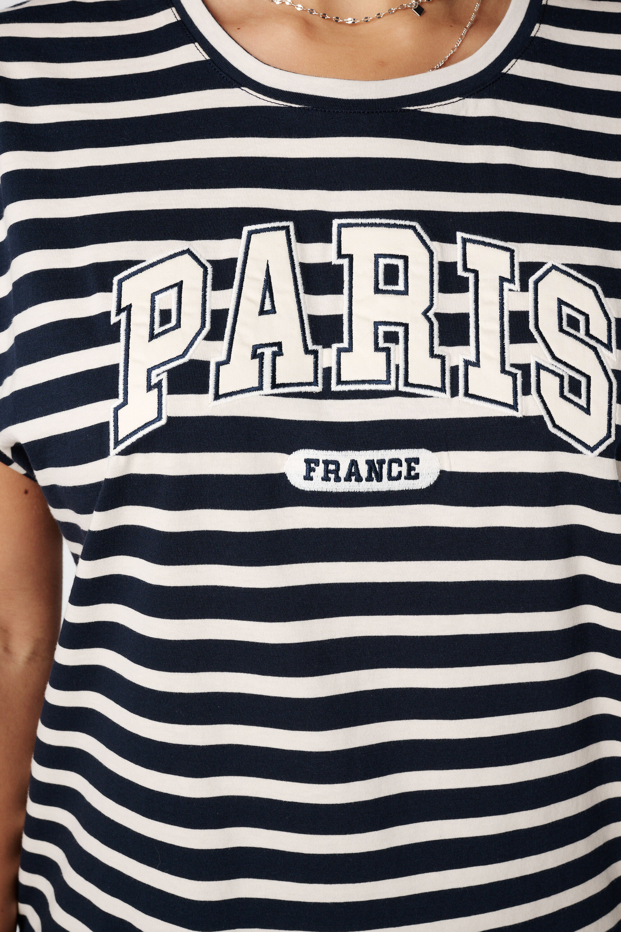 T-shirt ray&eacute; &agrave; imprim&eacute; image number 6