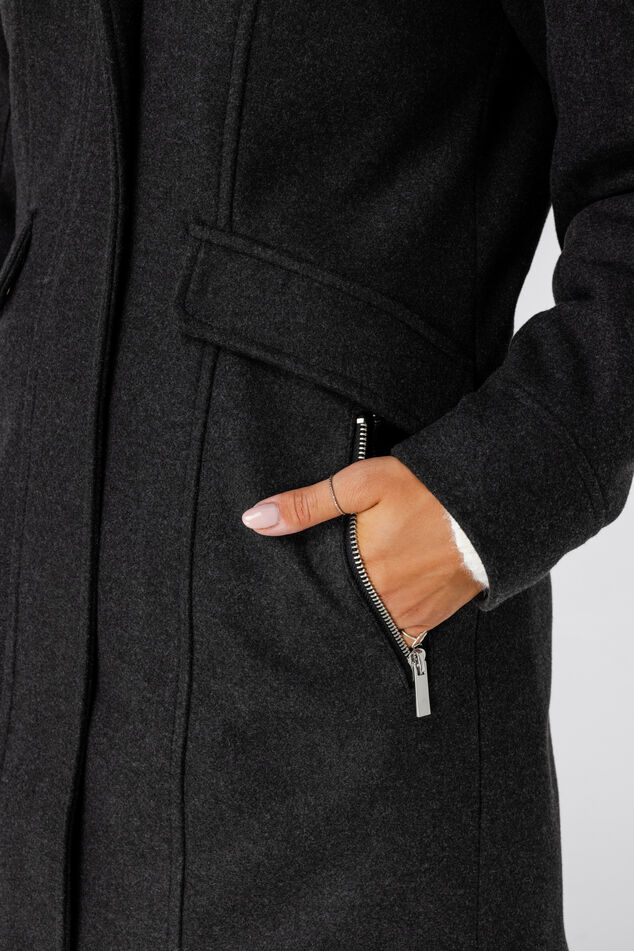 Veste doublée avec fermeture éclair image number 4