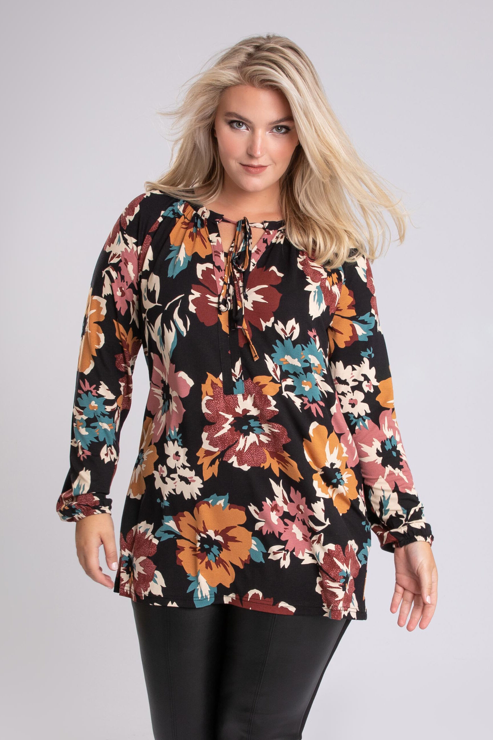 Tunique &agrave; imprim&eacute;