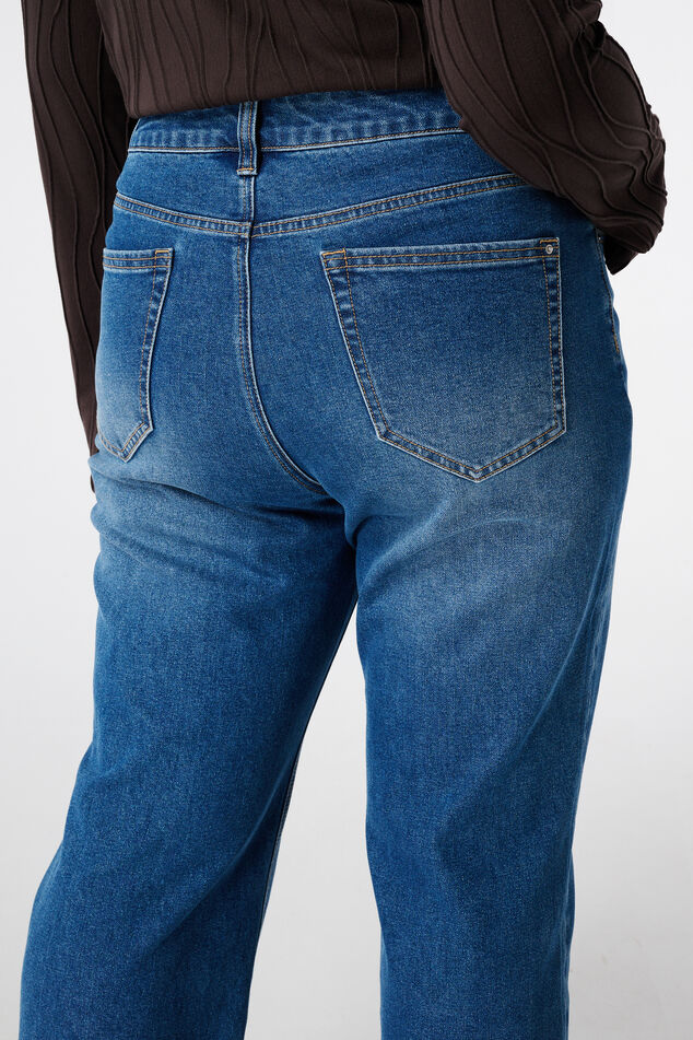 Jeans larges à revers image number 4