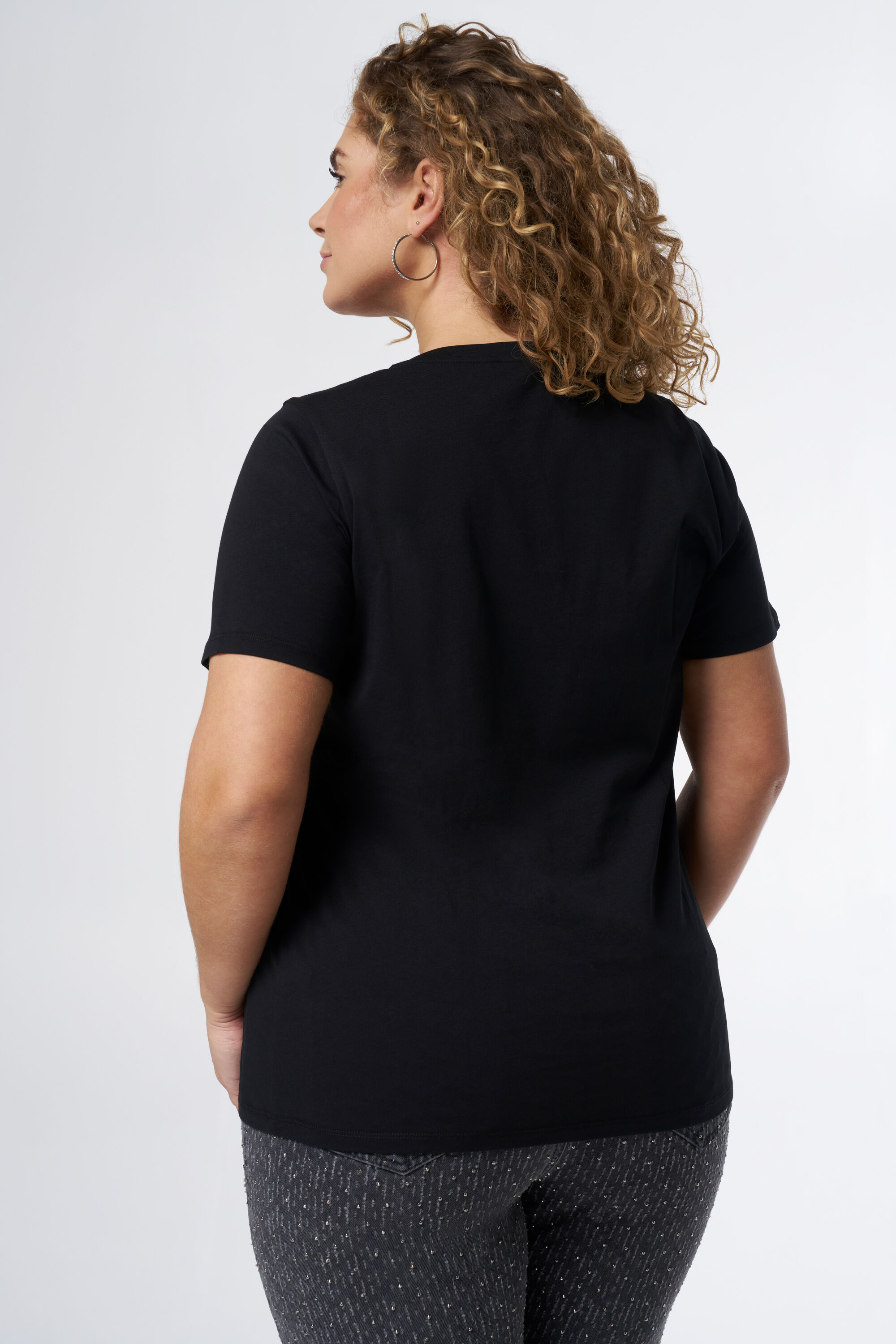 T-shirt avec perles image number 3