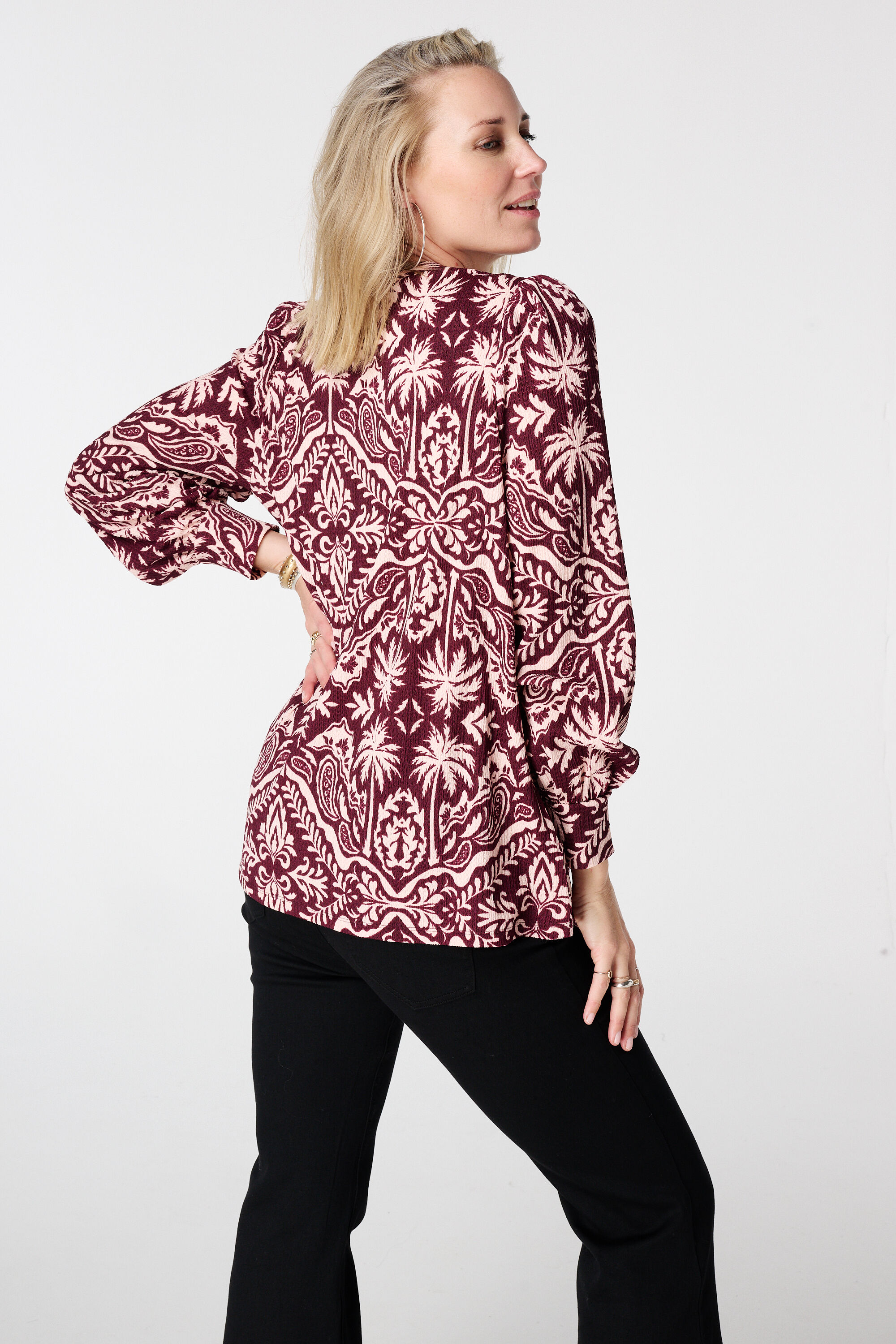 Top &agrave; imprim&eacute; raffin&eacute; image number 3