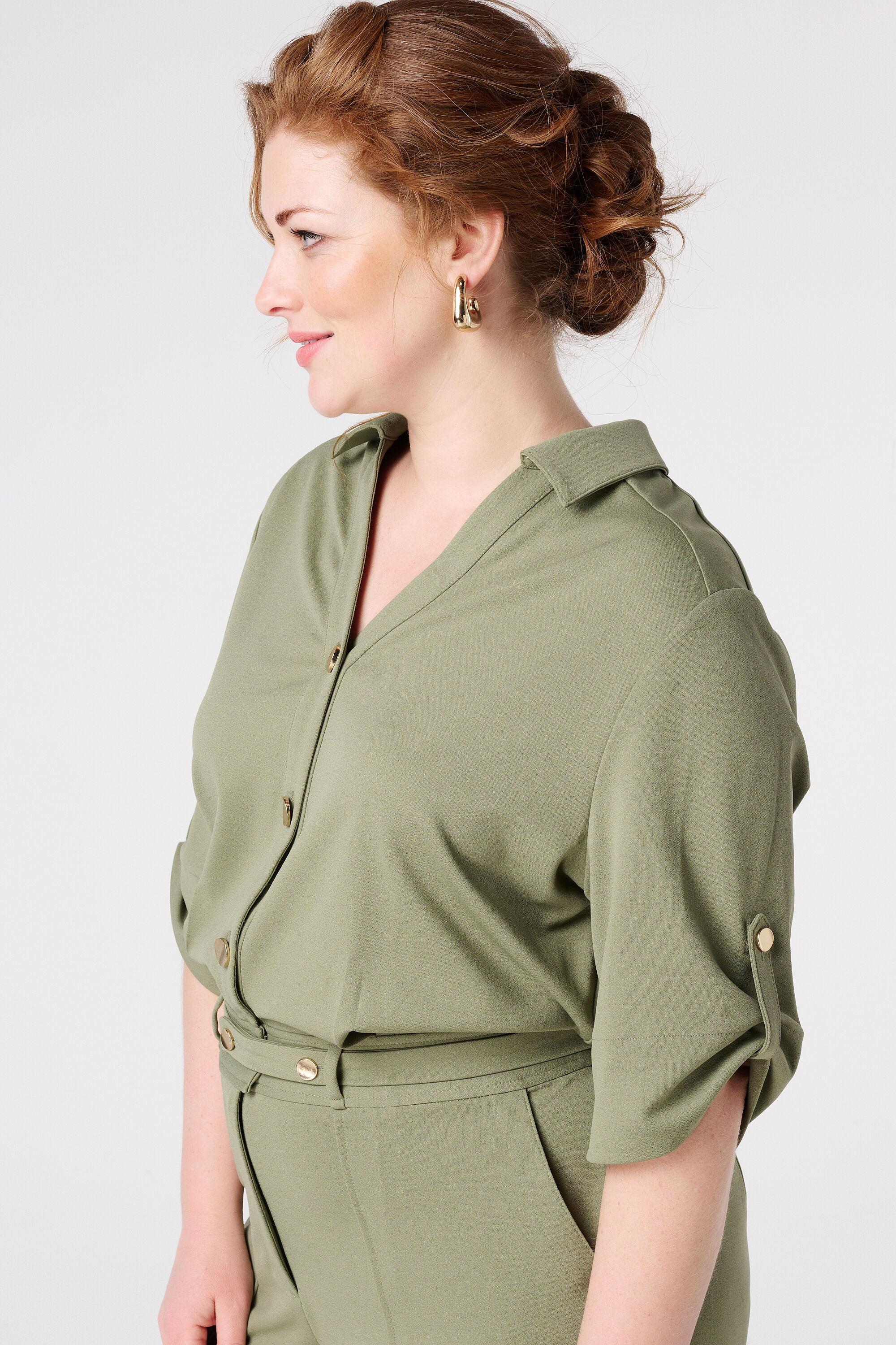 Combinaison avec d&eacute;tails m&eacute;tallis&eacute;s image number 4