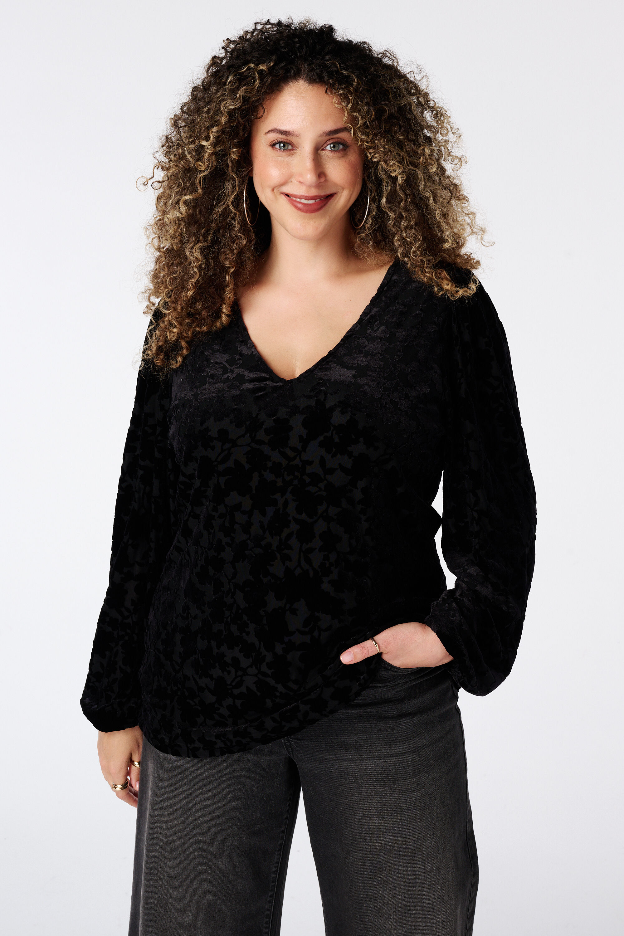 Top en velours image number 0