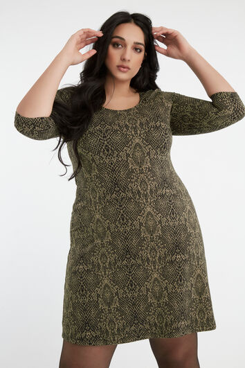 Robe tunique  avec imprim&eacute;