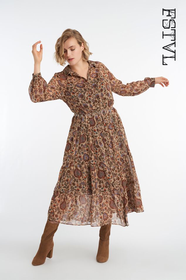 Robe maxi romantique image number 0