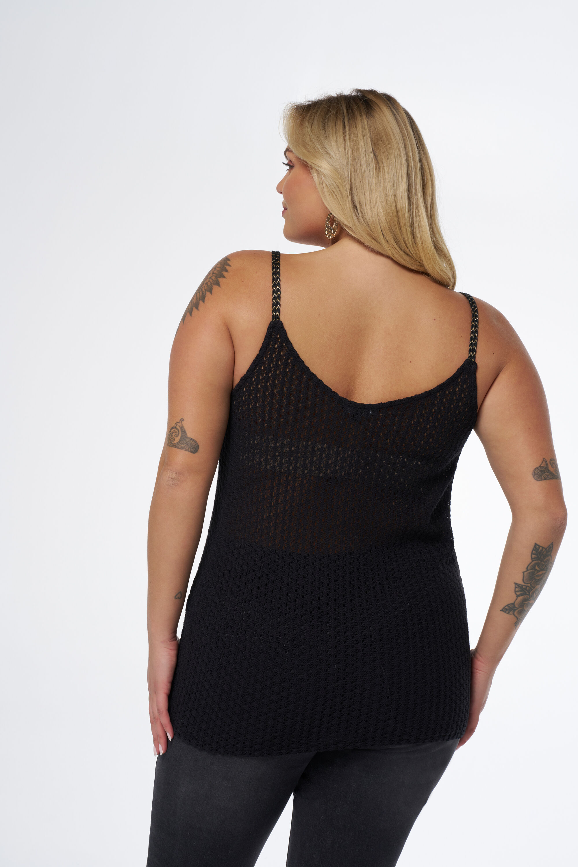 Haut en maille textur&eacute;e image number 3