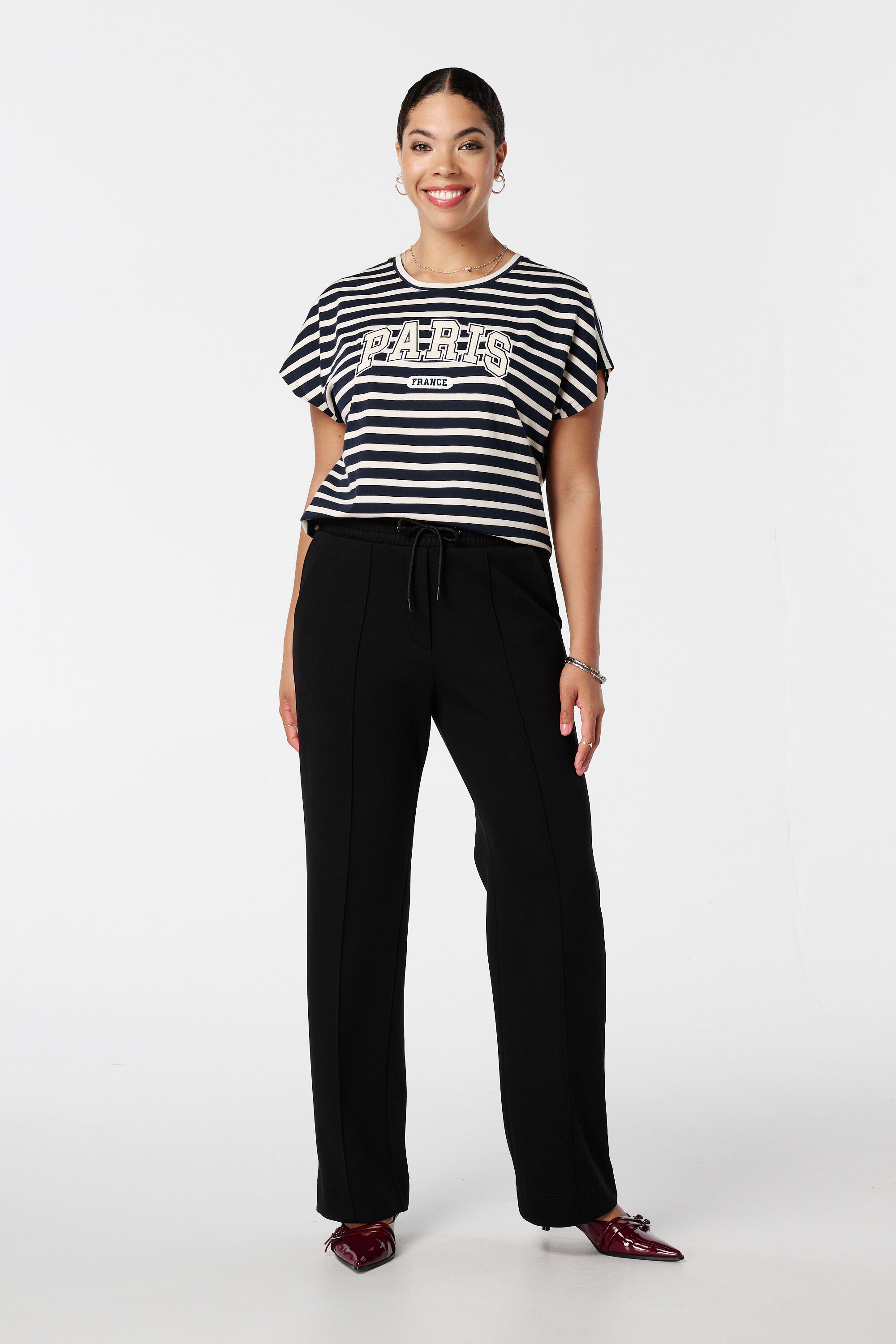 T-shirt ray&eacute; &agrave; imprim&eacute; image number 5