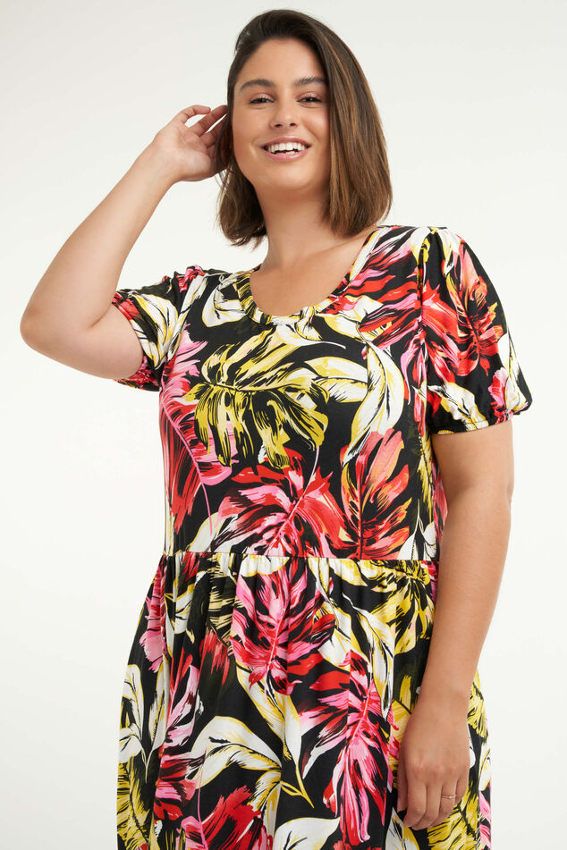 Longue robe à imprimé  image number 6