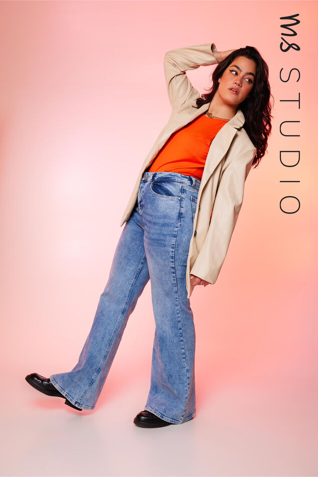 Blazer en similicuir image number 0