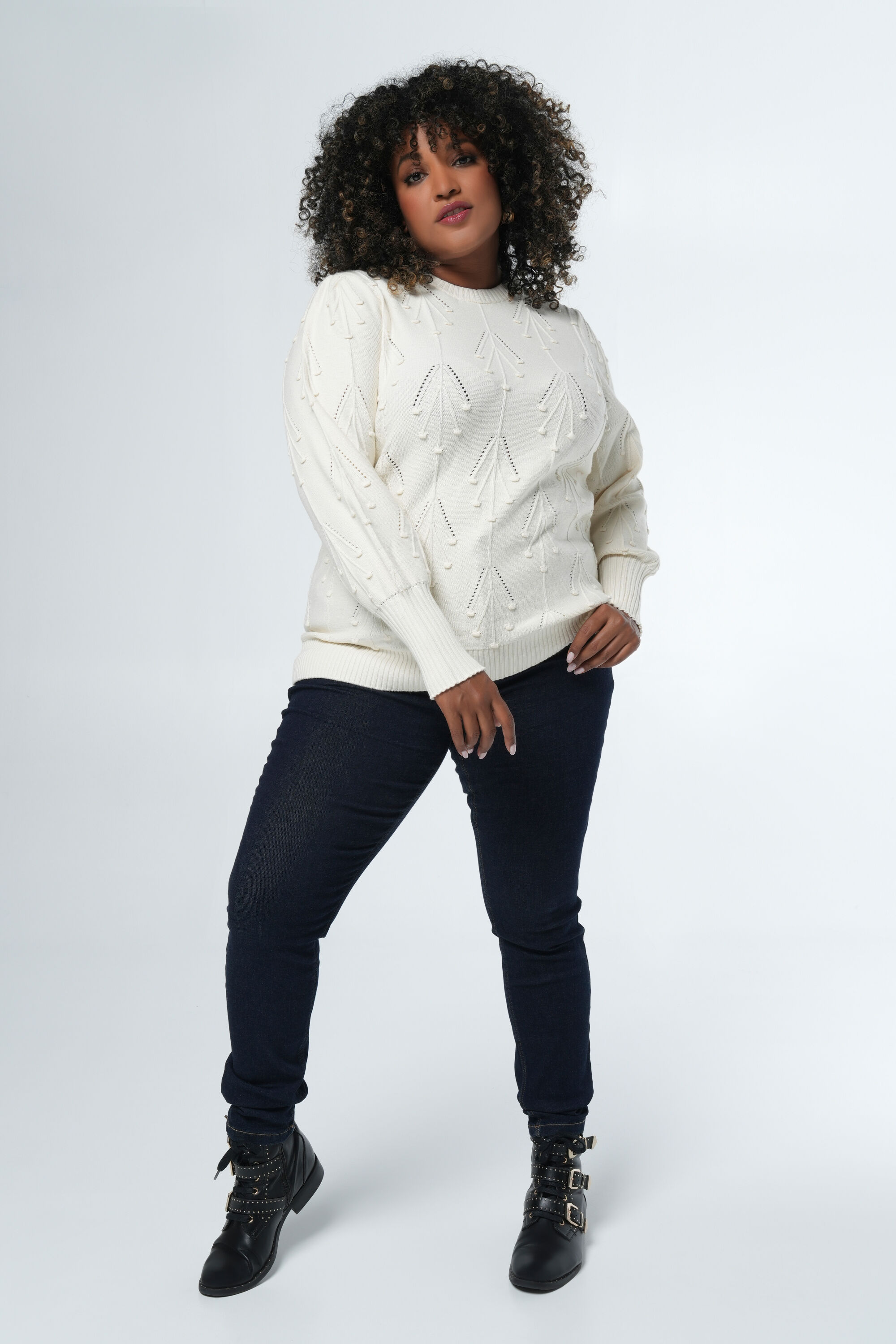 Pull avec structure ajour&eacute;e image number 5