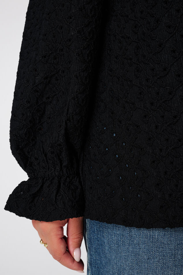 Top avec détails de broderie image number 6