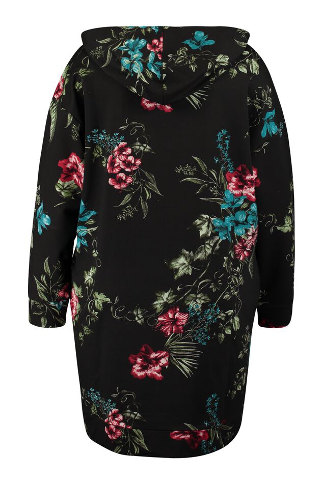 Robe pull avec imprimé floral image number 3