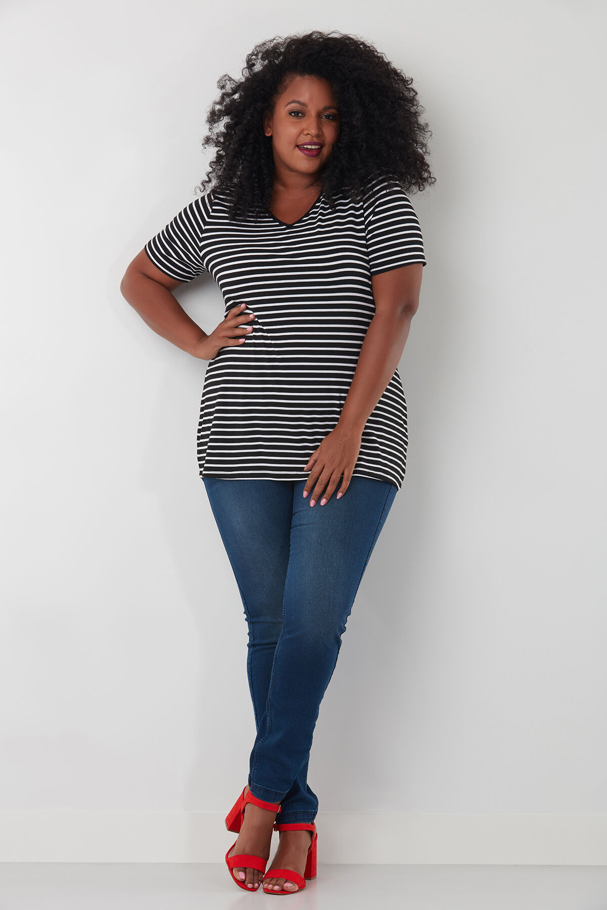 Tregging slim fit POPPY image number 4