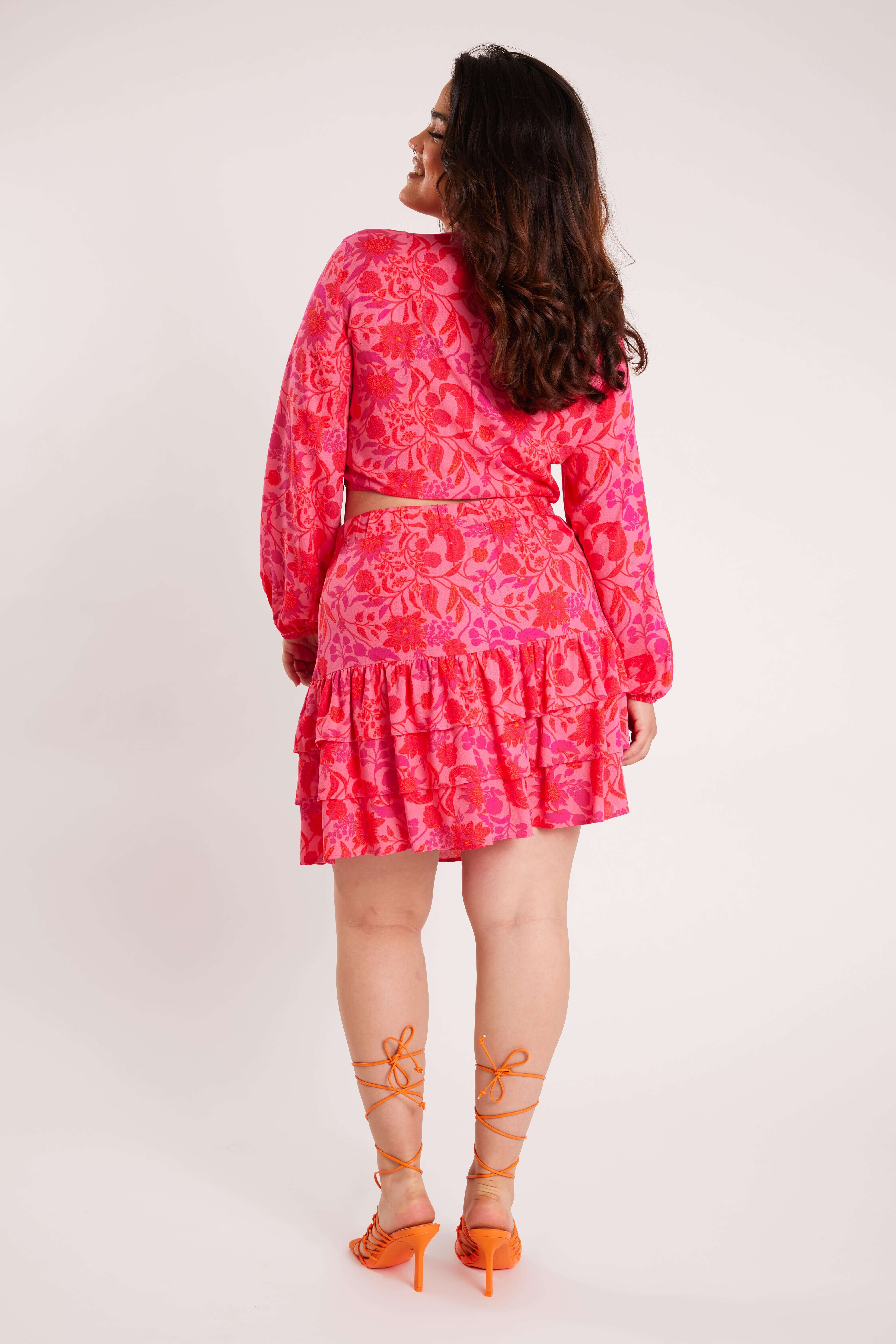 Jupe-short &agrave; imprim&eacute; image number 4