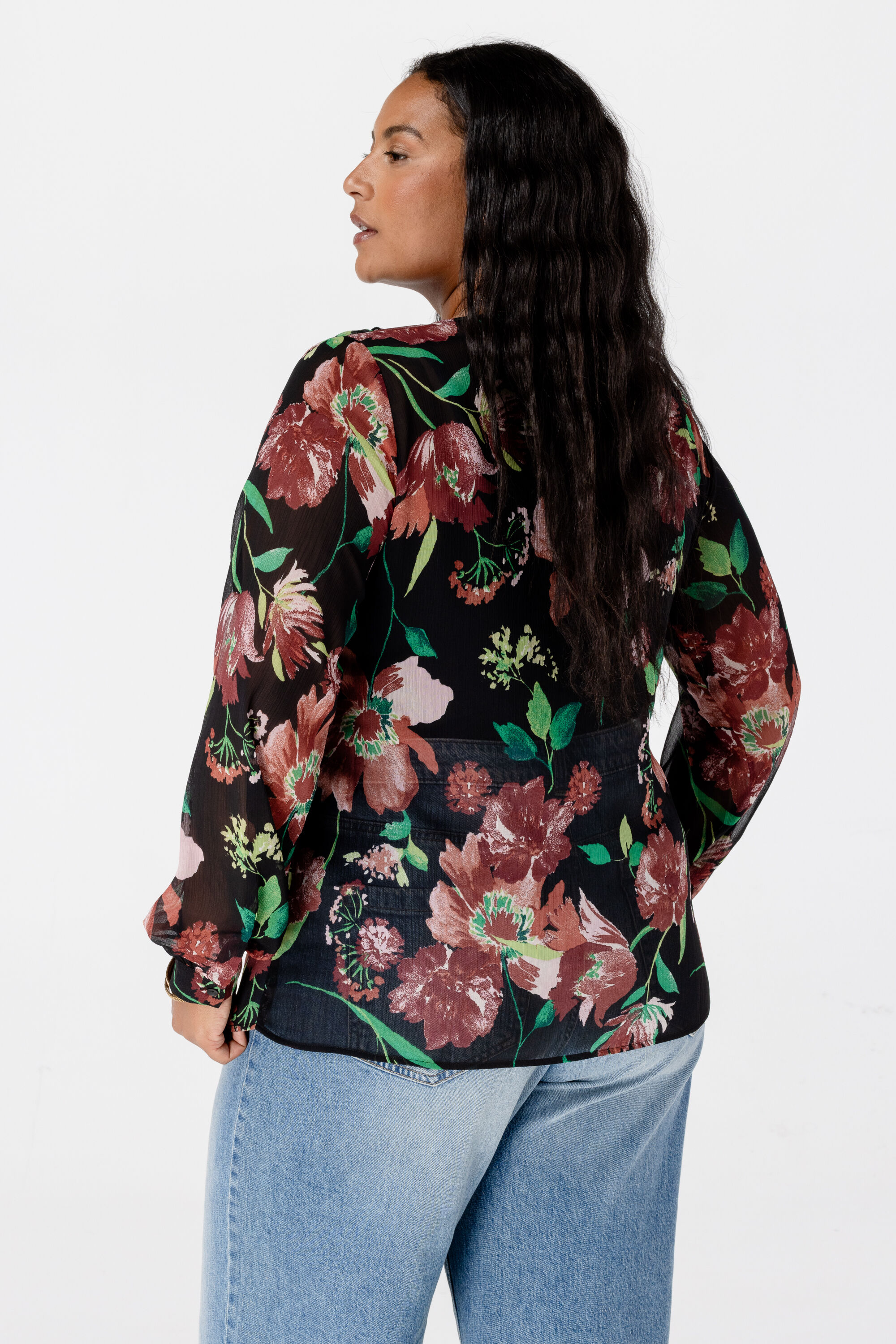 Chemisier &agrave; imprim&eacute; image number 3