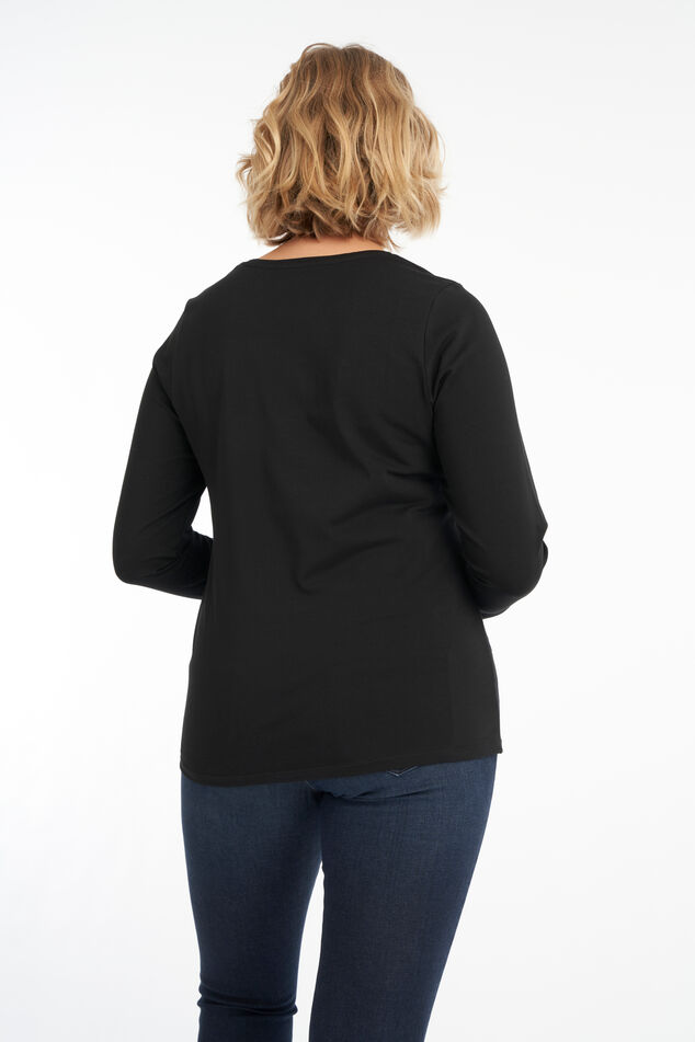 Pull basique à manches longues image number 3