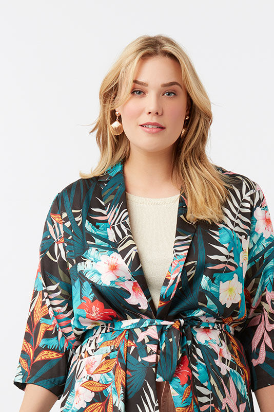 Veste &agrave; imprim&eacute; image number 4