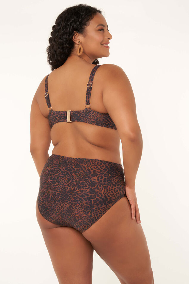 Haut de bikini imprimé panthère image number 5